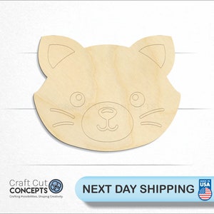 Sign Cats - Laser Cut Out Unfinished Wood Craft Shape CAT16 Sign Cats - Laser Cut Out Unfinished Wood Craft Shape CAT16