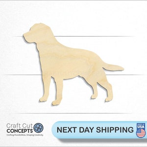 Dog - Laser Cut Out Unfinished Wood Craft Shape DOG9 Dog - Laser Cut Out Unfinished Wood Craft Shape DOG9
