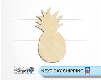Pineapple - Laser Cut Unfinished Wood Cutout Craft Shapes
