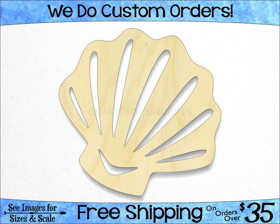 Sea Shell Clam Shape Grand Petit Taille De Choix Etsy France