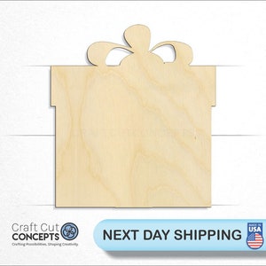 Gift Tag - Laser Cut Out Unfinished Wood Craft Shape TAG11 Gift Tag - Laser Cut Out Unfinished Wood Craft Shape TAG11