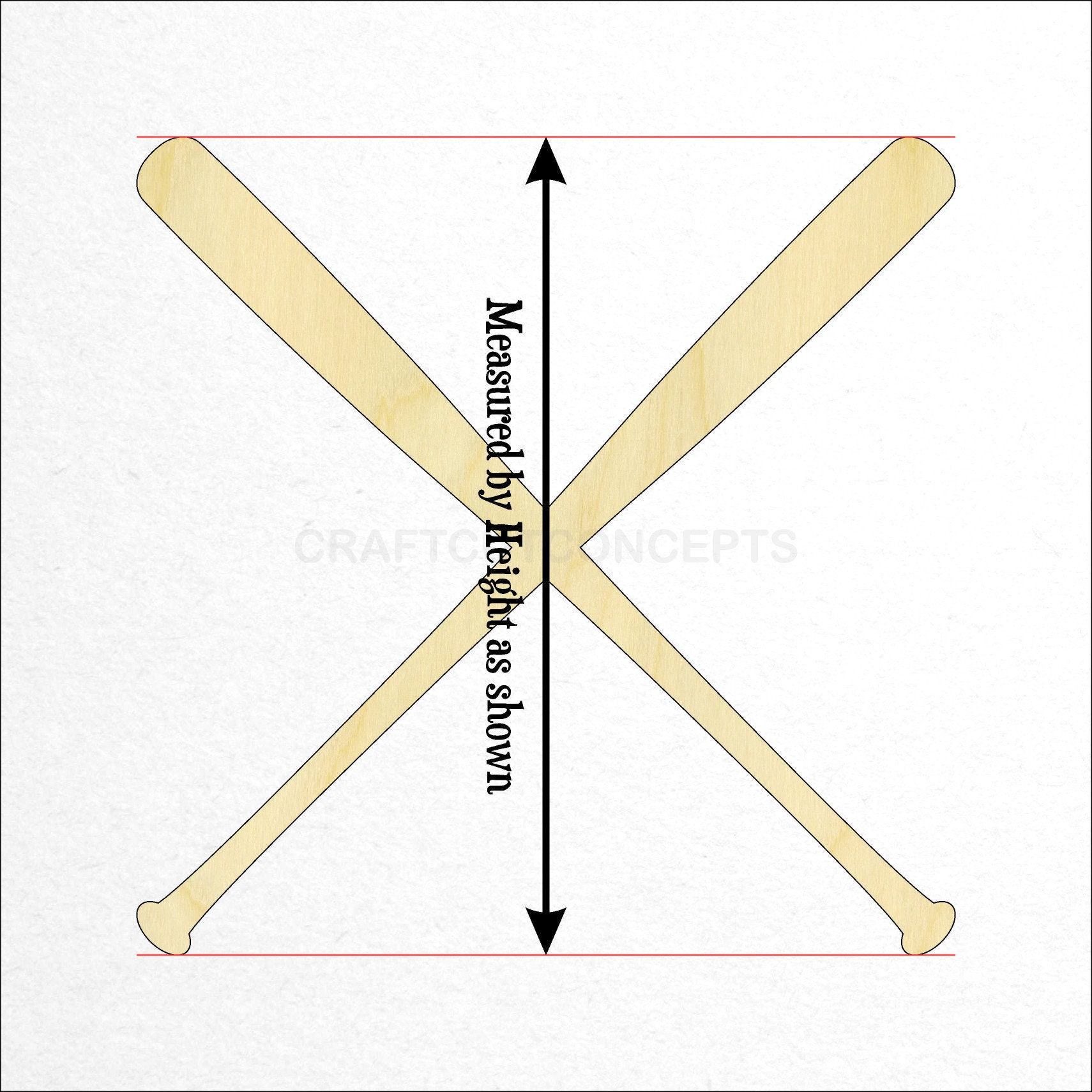 Bates de Béisbol Grandes y Pequeños Tamaño De Pick | Etsy