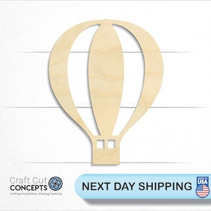 Balloon - Laser Cut Out Unfinished Wood Craft Shape BLN11 Balloon - Laser Cut Out Unfinished Wood Craft Shape BLN11