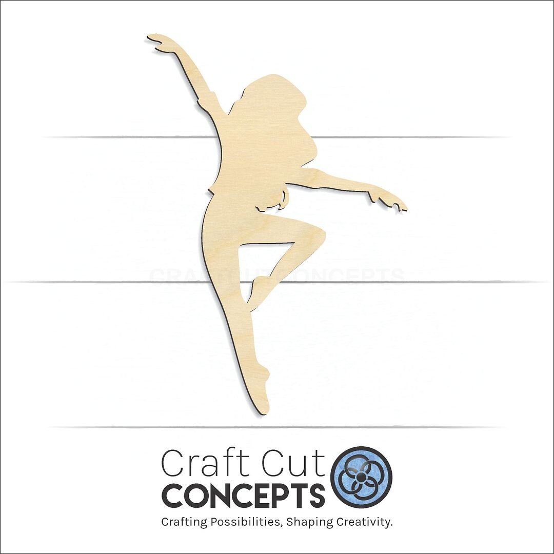 Female Dancer - Laser Cut Unfinished Wood Cutout Craft Shapes - Etsy