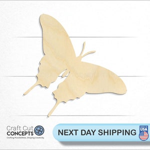 Butterfly - Laser Cut Unfinished Wood Cutout Craft Shapes