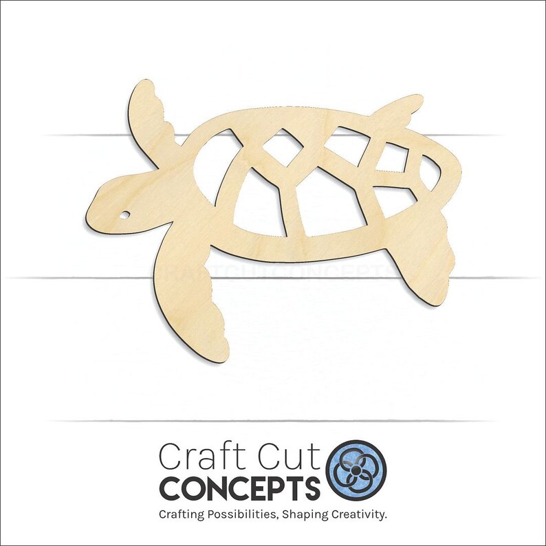 Turtle Shell - Laser Cut Unfinished Wood Cutout Craft Shapes - Etsy