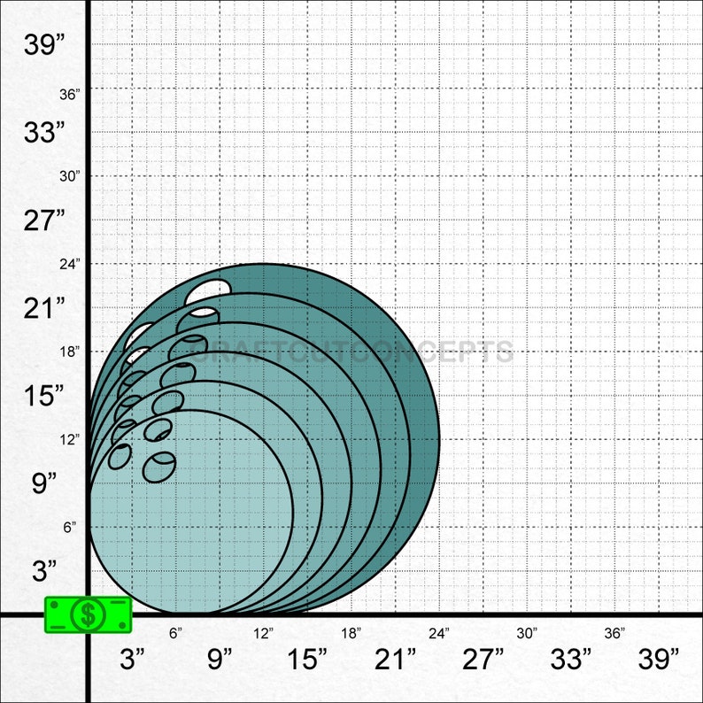 Bowling Ball Shape Large & Small Pick Size Unfinished Etsy