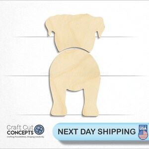 Dog - Laser Cut Out Unfinished Wood Craft Shape DOG27 Dog - Laser Cut Out Unfinished Wood Craft Shape DOG27