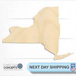 State New York City Skyline - Laser Cut Out Unfinished Wood Craft Shape USA5 State New York City Skyline - Laser Cut Out Unfinished Wood Craft Shape USA5