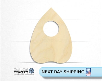 Planchette - Laser Cut Unfinished Wood Cutout Craft Shapes