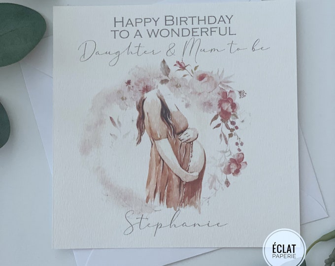 Daughter Pregnancy Poem Print - Heartfelt Keepsake - Letter to My ...