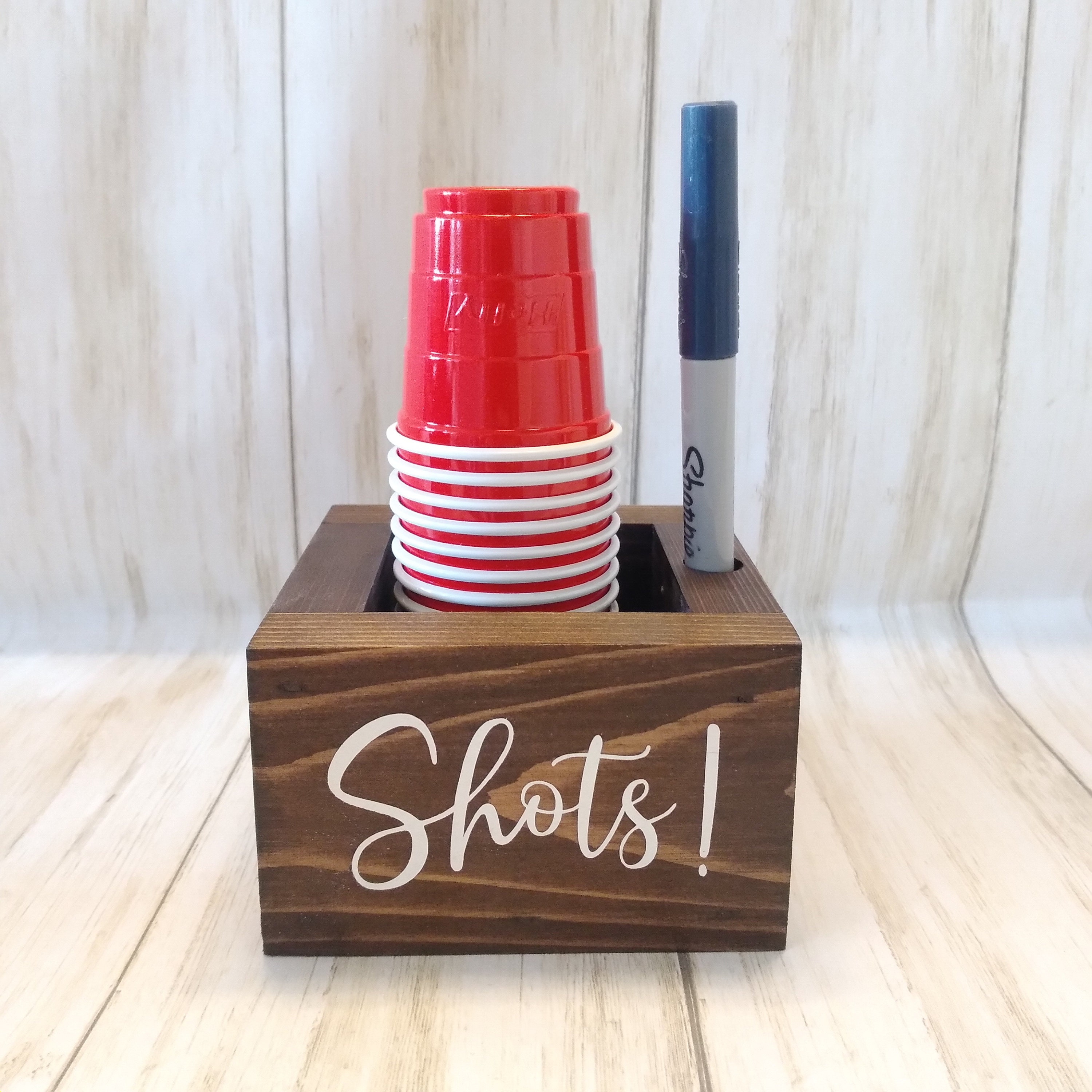 Solo Cup HolderParty Cup Dispenser Marker Holder Cup Caddy Etsy