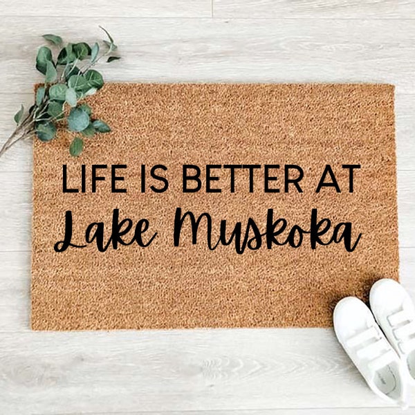 Lake House Doormat Etsy