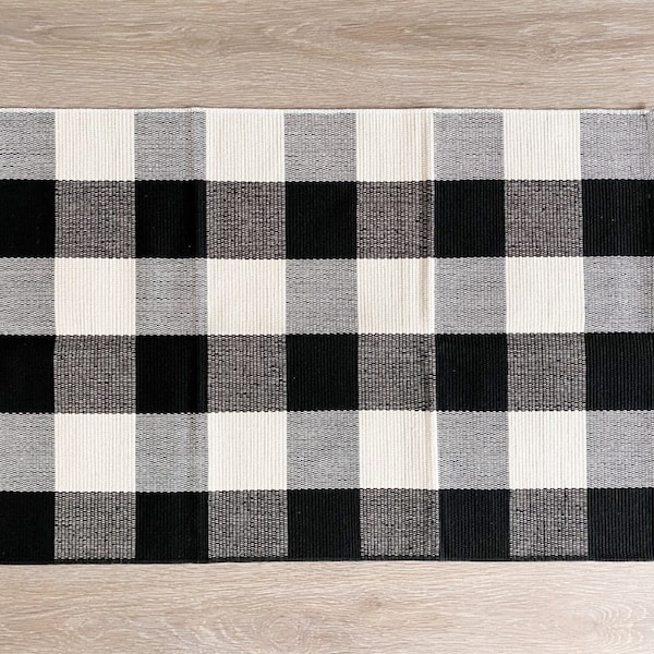 Buffalo Plaid Mat Etsy