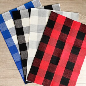 24x35 Rug Buffalo Plaid Rug - 24x35 Inches - Checkered Rug - Plaid Mat - Woven ...