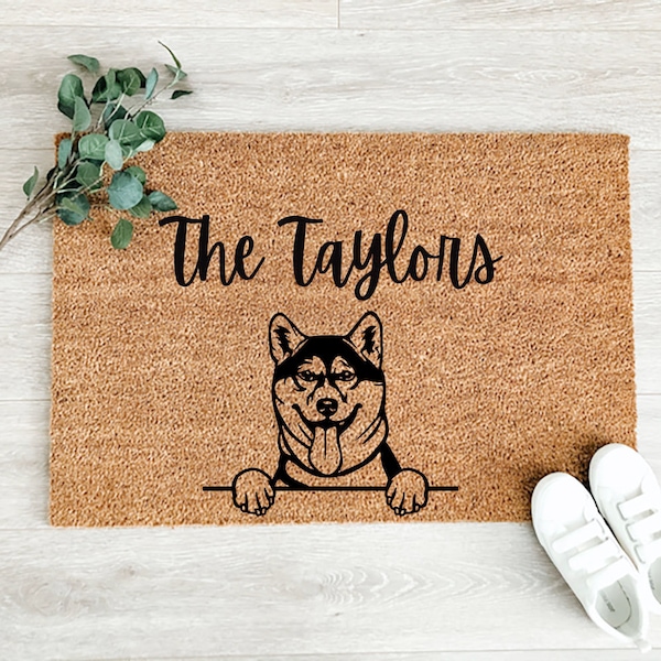 Dog Doormat Etsy Canada
