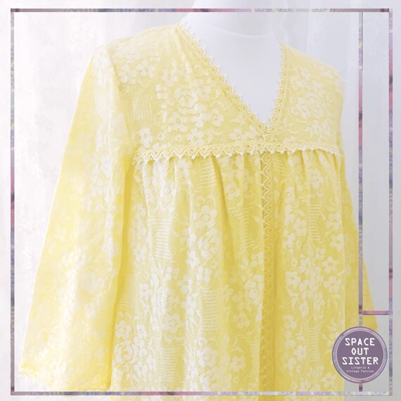 Vintage Buttercup Cotton Nightdress