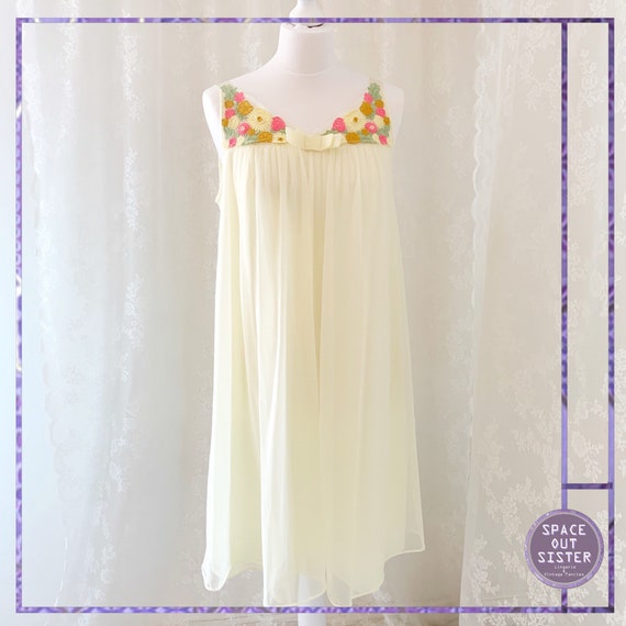 1960s Vintage Buttercup Two Piece Set
