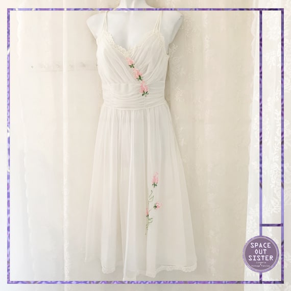 1950s Vintage Gotham Nightdress & Robe Peignoir