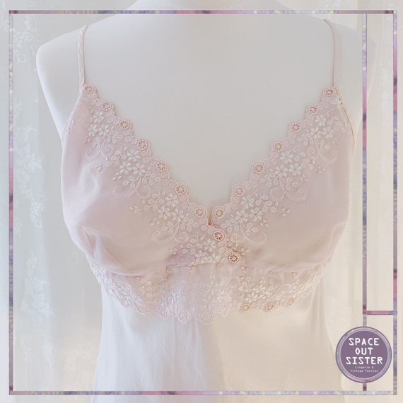 1990s Silk Powder Pink Camisole