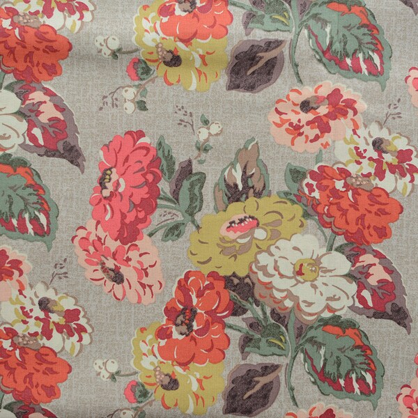 Cath Kidston Half Yard Cotton Fabric 53"(136cm) Wide_Autumn Bloom PF008