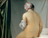 The Valpinçon Bather (La Grande Baigneuse) by Jean Auguste Dominique Ingres Reproduction Print quot FREE SHIPPING to UK Customers quot