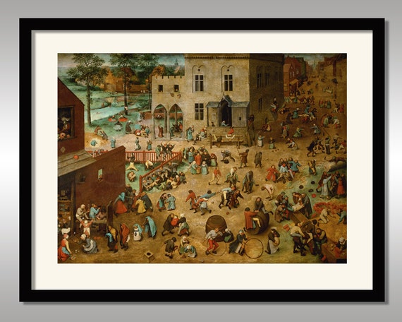 EM NOSSA EXPOSIÇÃO ATUAL: QUADRO DE PIETER BRUEGHEL – Jogos