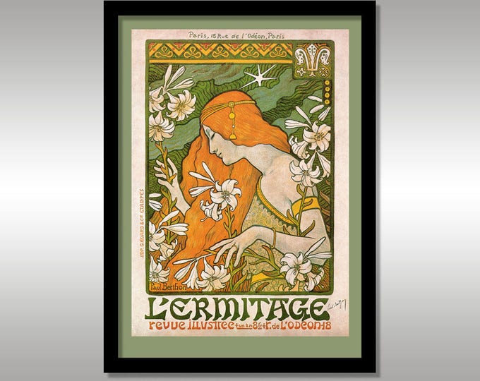 Paul Berthon - L'ermitage - Maitres de L'affiche
