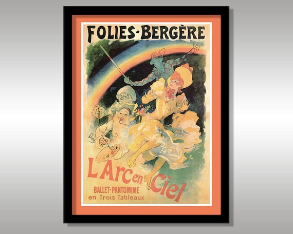 Folliesbergere L Arc En Ciel Ballet Pantomime Etsy Folliesbergere L Arc En Ciel Ballet Pantomime Etsy