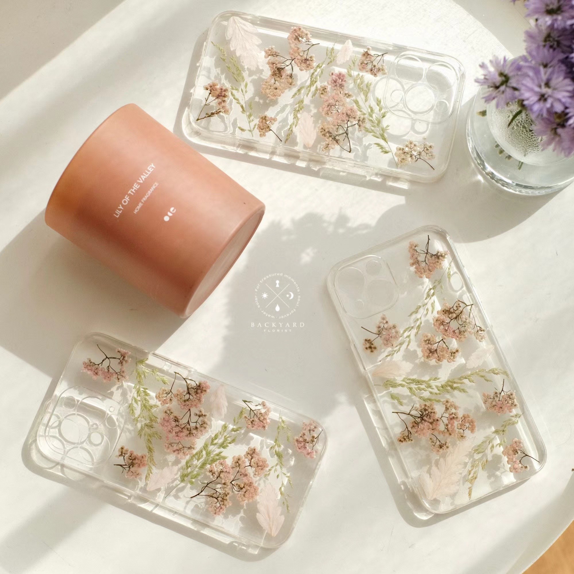 Handmade Phone Case/ Pressed Flower Phone Case// Dried Flower Etsy