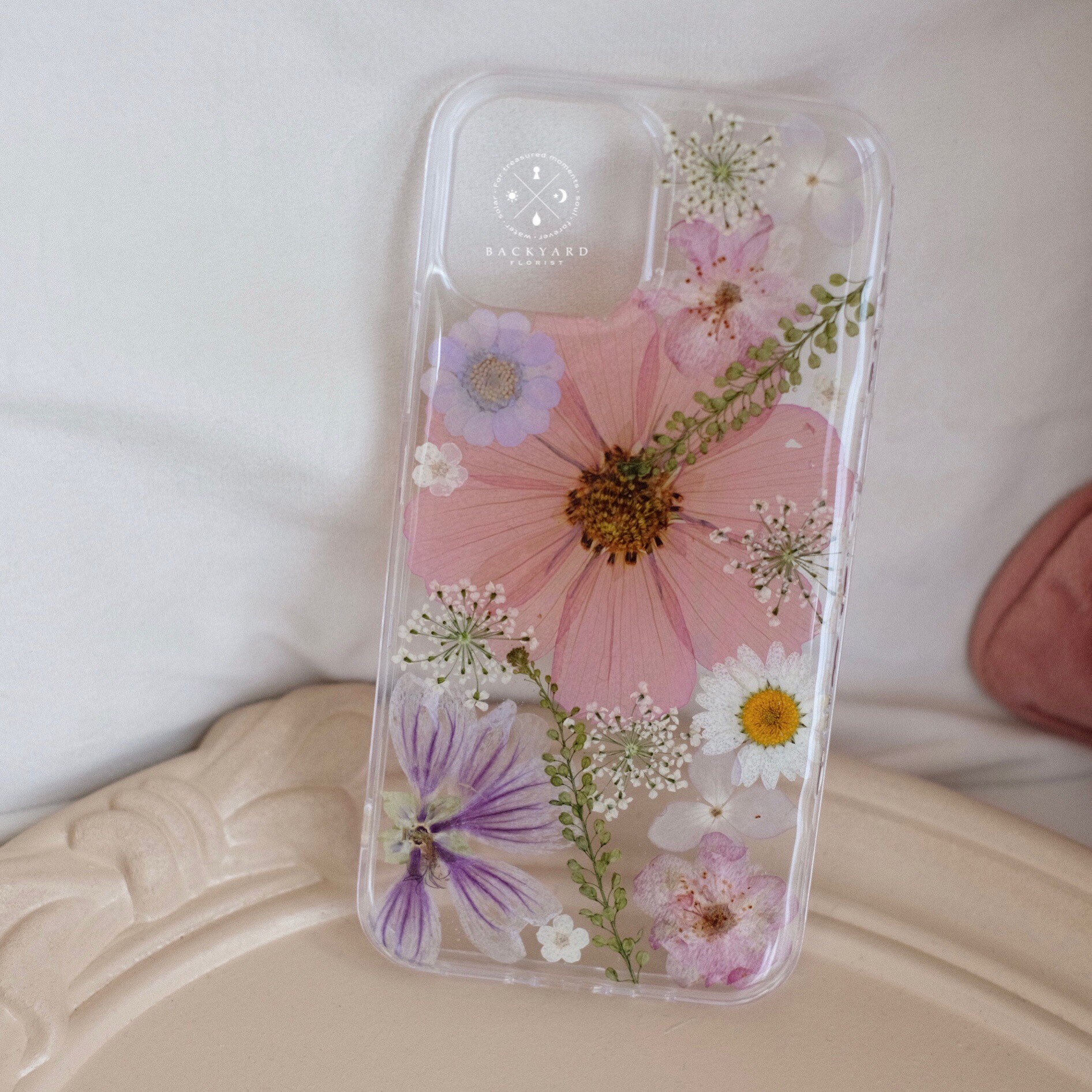 Handmade Phone Case/ Pressed Flower Phone Case/dried Flower Etsy
