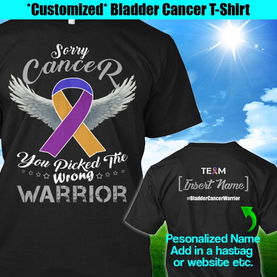 Bladder Cancer Awareness Products Ribbon Survivor T-Shirt Bladder Cancer Awareness Products Ribbon Survivor T-Shirt