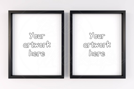 Mockup Display White Frame Mockup Two Mockup 8x10 Mockup