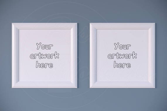 Product Mockup 2 Mockup Set Of Two Frame Square Product Mockup 2 Mockup Set Of Two Frame Square