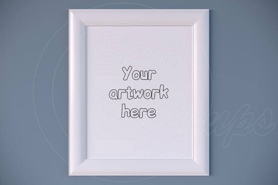 White Frame Mockup Best Mockup 8x10 Mockup 8x10 Frame