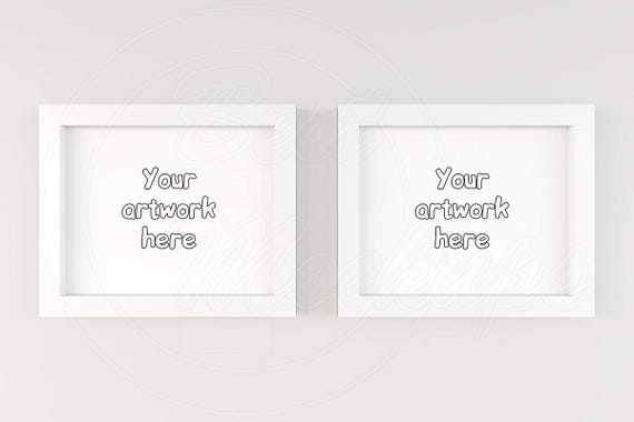 Set Of 2 Frame White Frame Mockup 2 Mockup Set Of 2 Frame White Frame Mockup 2 Mockup