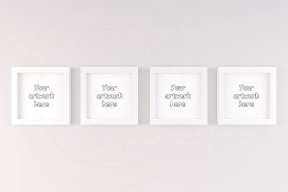 Set Of Four Frame Square Frame Mockup 4 Mockup Set Of Four Frame Square Frame Mockup 4 Mockup