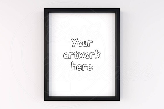 Frame Mockup Psd Black Mockup Frame Frame Mockup 8x10