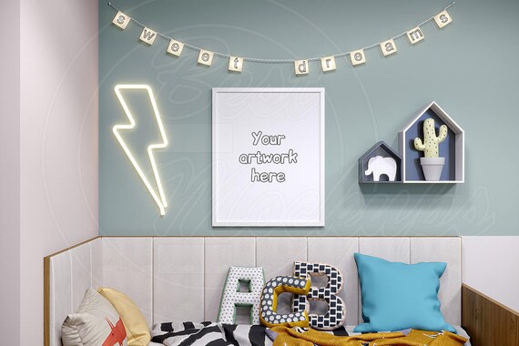 Download Nursery Mock Up Mockups Interior Mockup 8x10 Frame Mockup Etsy