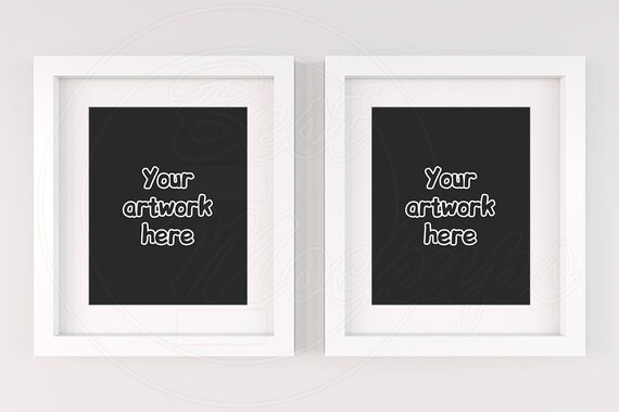 Two Mockup 8x10 Mockup Styled Stock Photography Set Of 2 Etsy