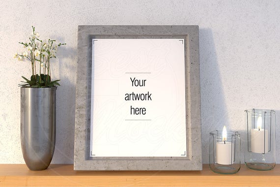 Mockup Interior Mockup Room Mockup 8x10 Frame Mockup Etsy