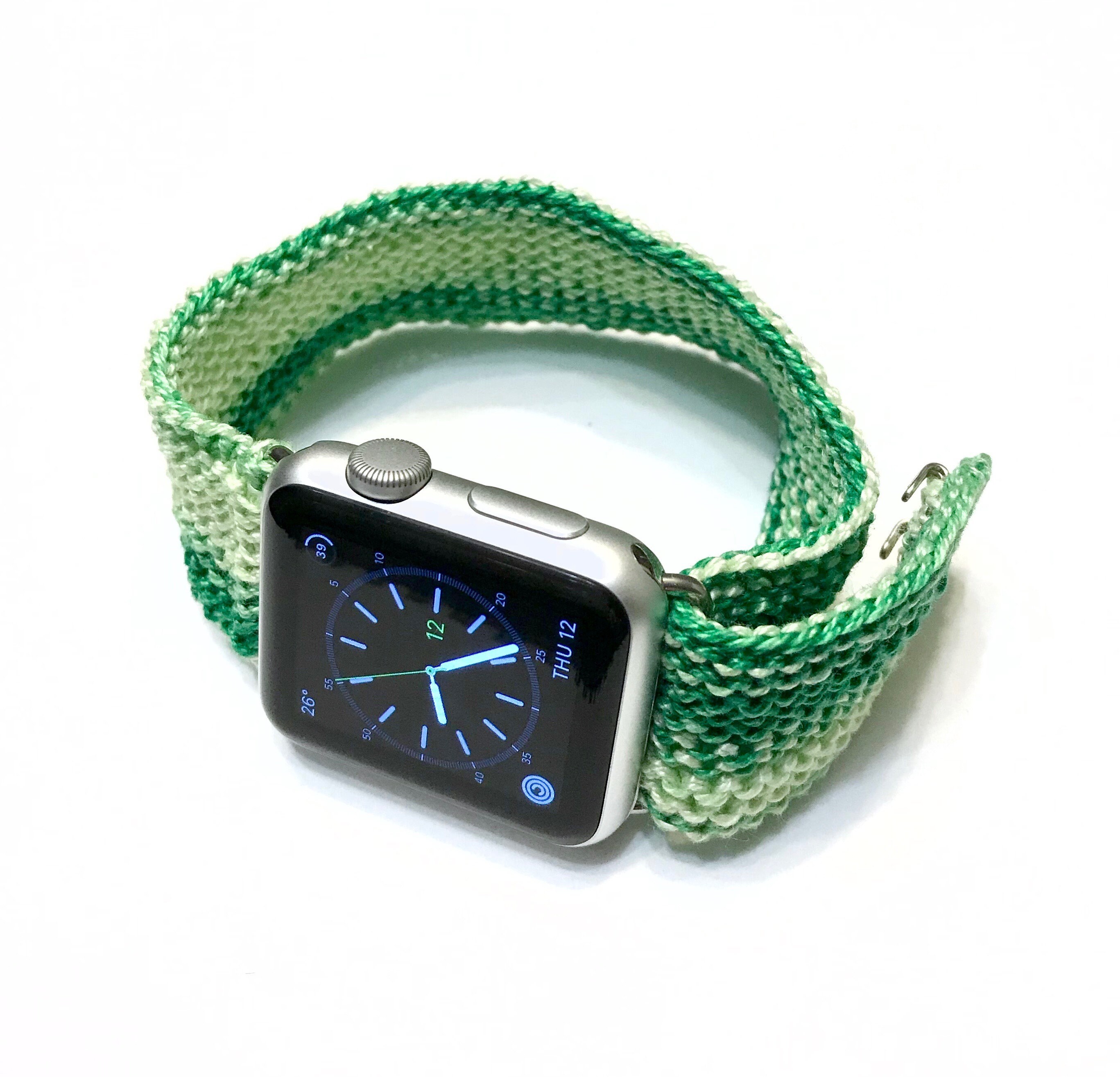 Artisanal Knitted Apple Watch Band 38mm 40mm 42mm 44mm. | Etsy