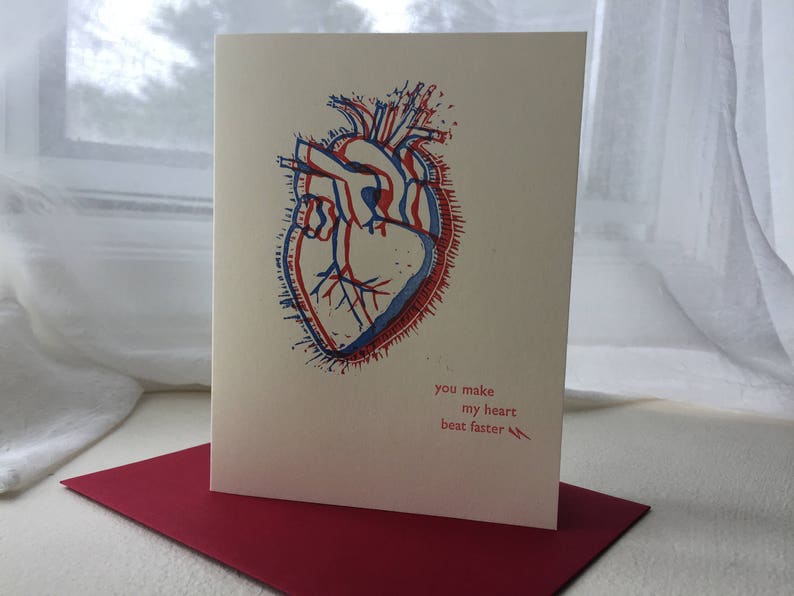 Heartbeat Greeting Card