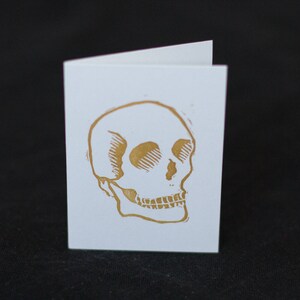 Skull Mini Card