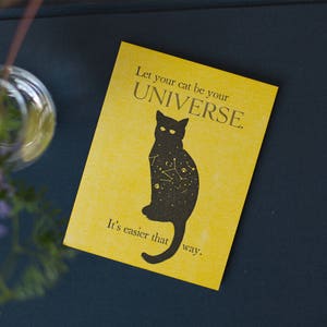 Cat Universe Greeting Card image 2