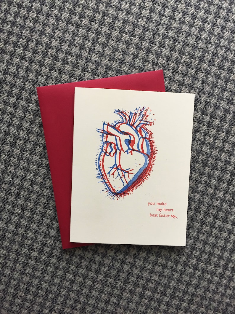 Heartbeat Greeting Card