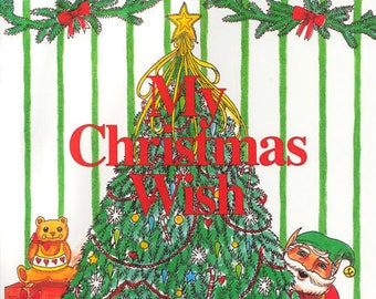 Personalized Children's Book, Custom Name Book, My Christmas Wish, Personalized Storybook, Personalized Books For Kids, Personalized Book