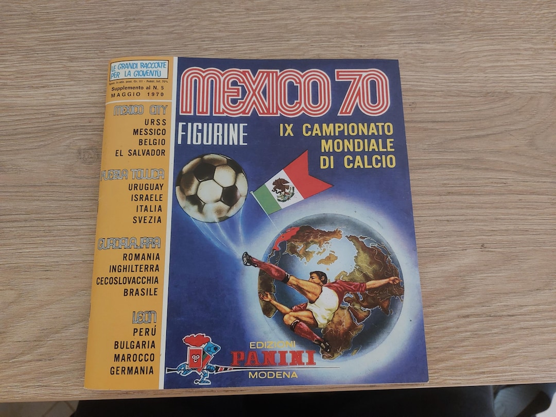 Panini Fifa World Cup Mexico 1970 Album - Etsy