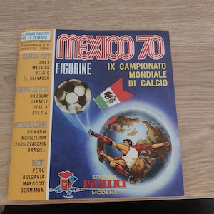 panini fifa world cup mexico 1970 album