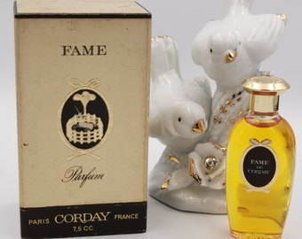 Fame by Corday 7.5ml PARFUM Splash VINTAGE